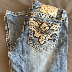 Miss Me size 30 signature boot jeans